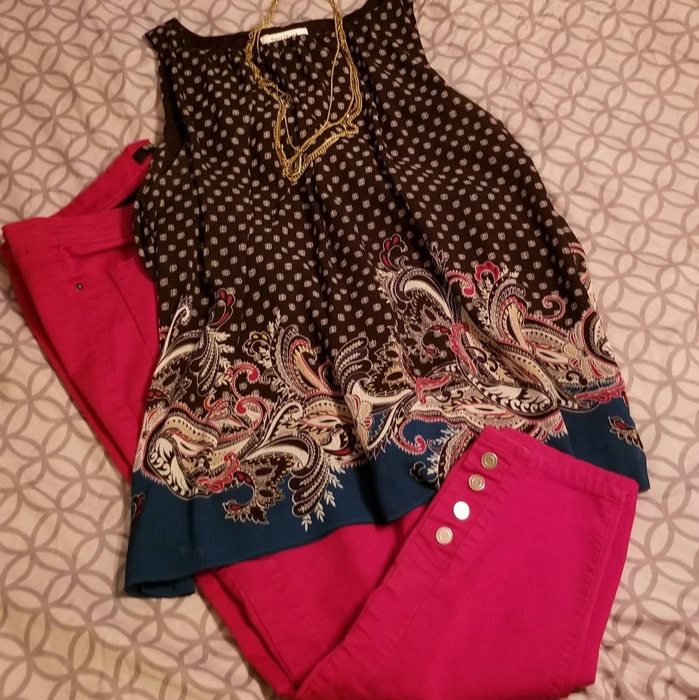 Black House/White Market Sleeveless Tunic